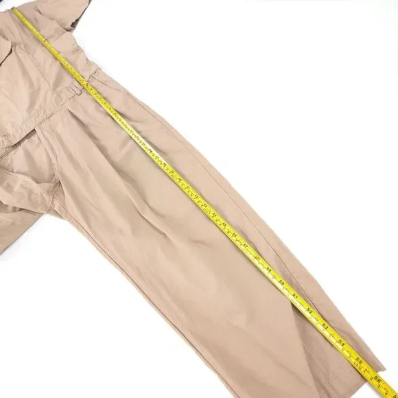ZARA MAN 90s Cropped Utility Jumpsuit Lagenlook Grunge Minimal Streetwear Y2k